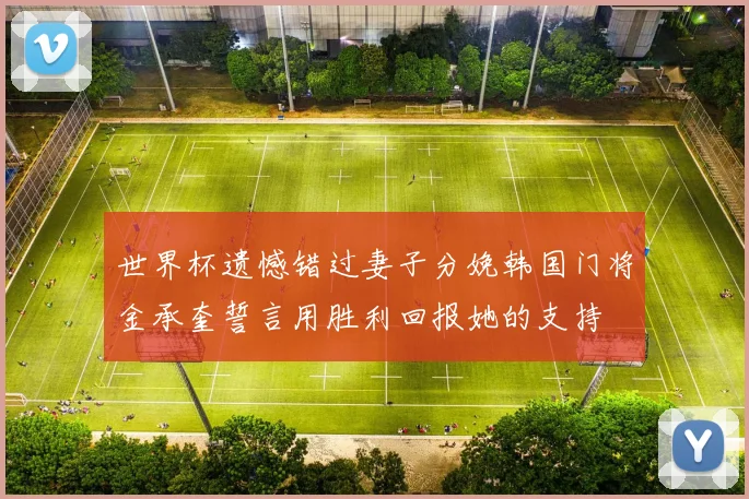世界杯遗憾错过妻子分娩韩国门将金承奎誓言用胜利回报她的支持
